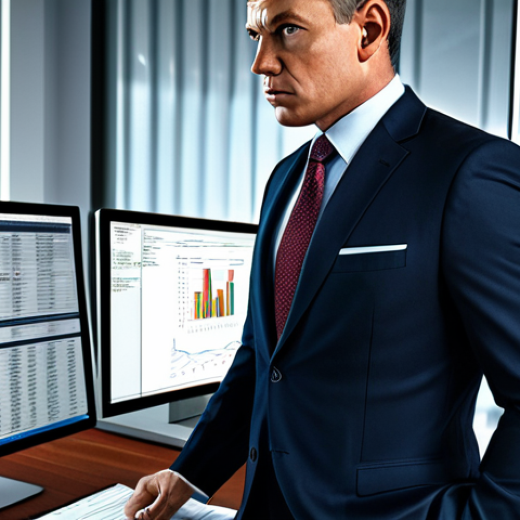 해외 채권 투자 리스크 예방 전략 - Analyzing Bond Ratings**
"A financial analyst in a modern office, carefully reviewing bond ratings ...